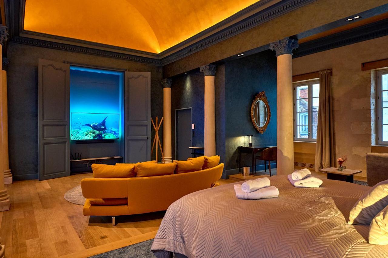 La Chapelle, Les Suites Du Palais, L'Unique 5 Etoiles De Nevers, Suite D'Exception, By Primo C0Nciergerie Экстерьер фото