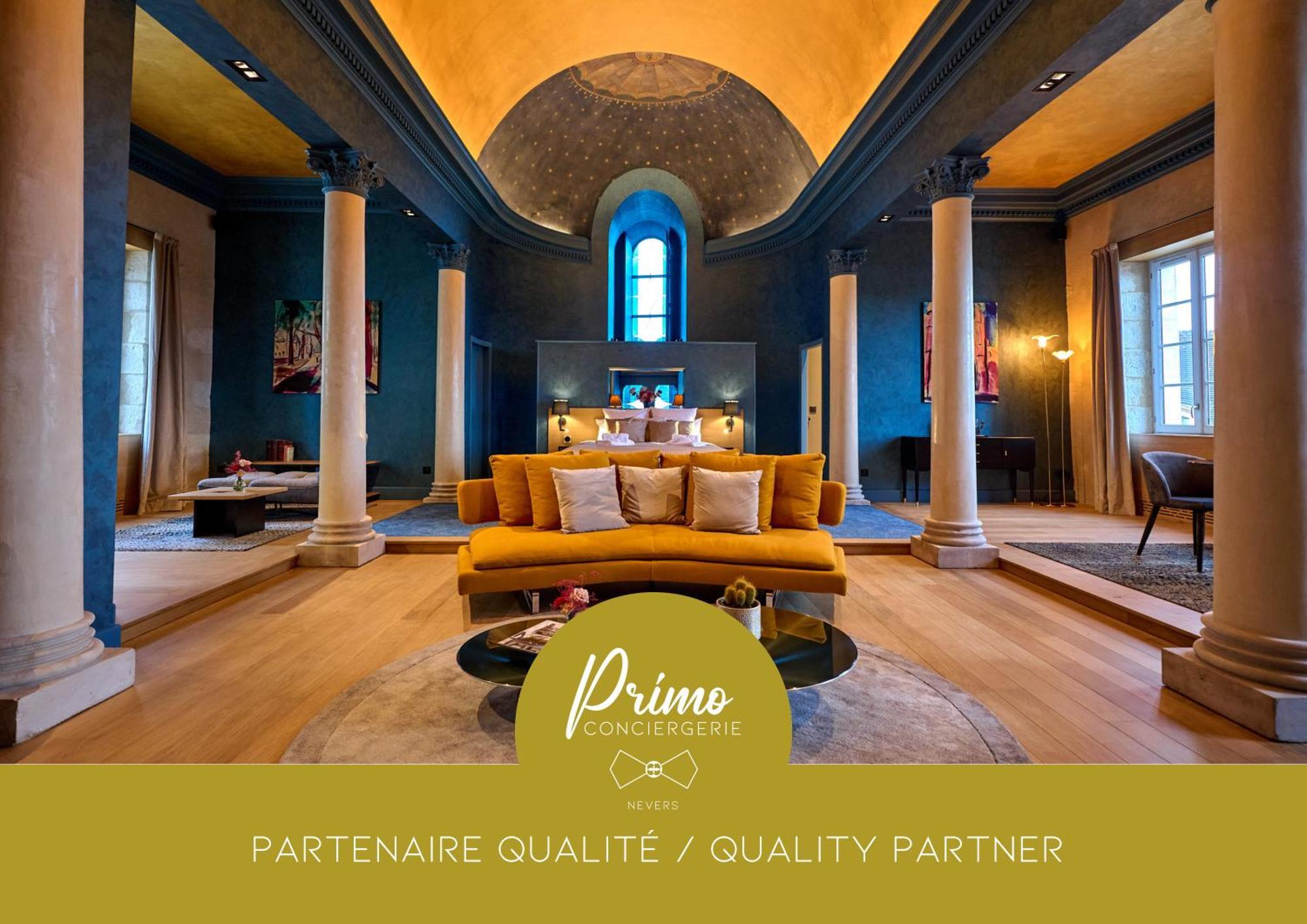 La Chapelle, Les Suites Du Palais, L'Unique 5 Etoiles De Nevers, Suite D'Exception, By Primo C0Nciergerie Экстерьер фото